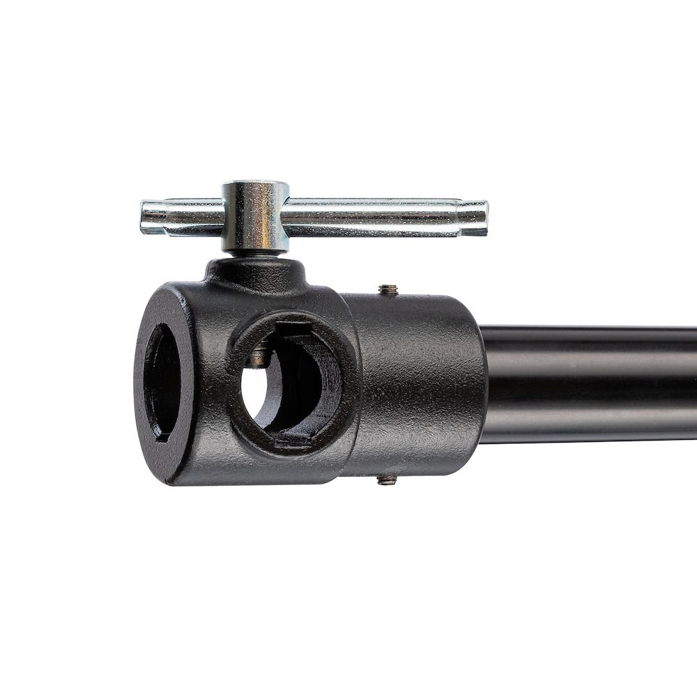 A Manfrotto 272B háromrészes kialakításának részlete