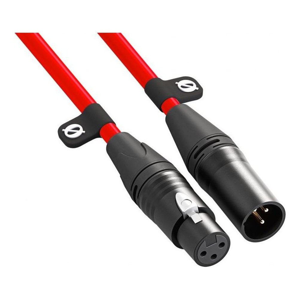RØDE XLR Cable 6m (Red) – Professzionális felépítés