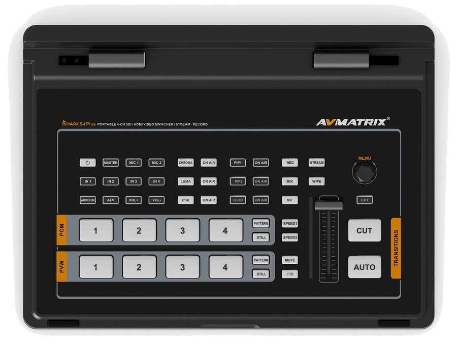 AVMATRIX Shark S4 Plus – Kezelőpanel T-barral