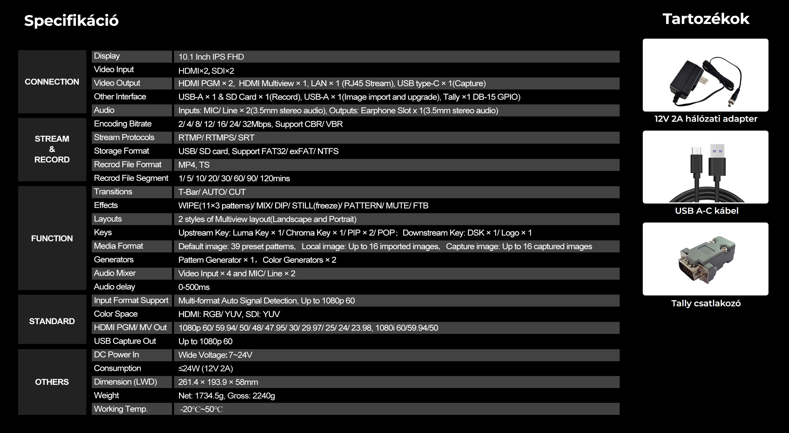 AVMATRIX Shark S4 Plus – obrazový přehled 6
