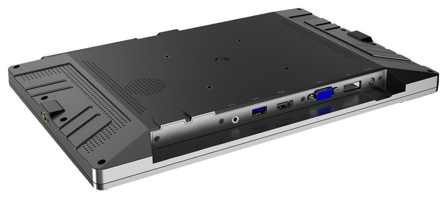 Lilliput FA1330/C – Csatlakozók az alsó élen