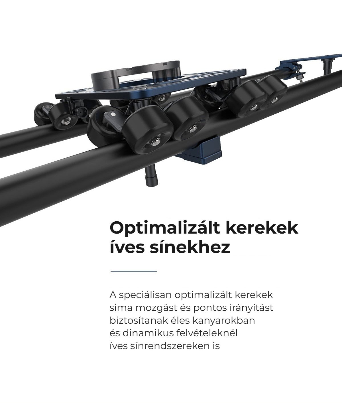 Kerekek íves pályákhoz