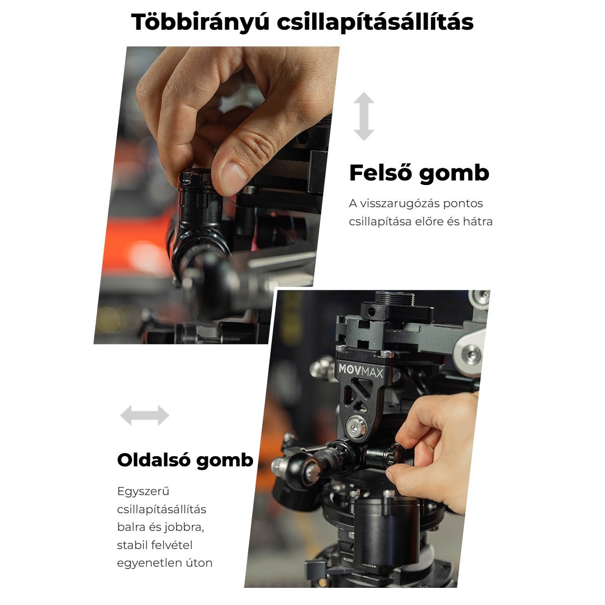 Többirányú csillapításállítás