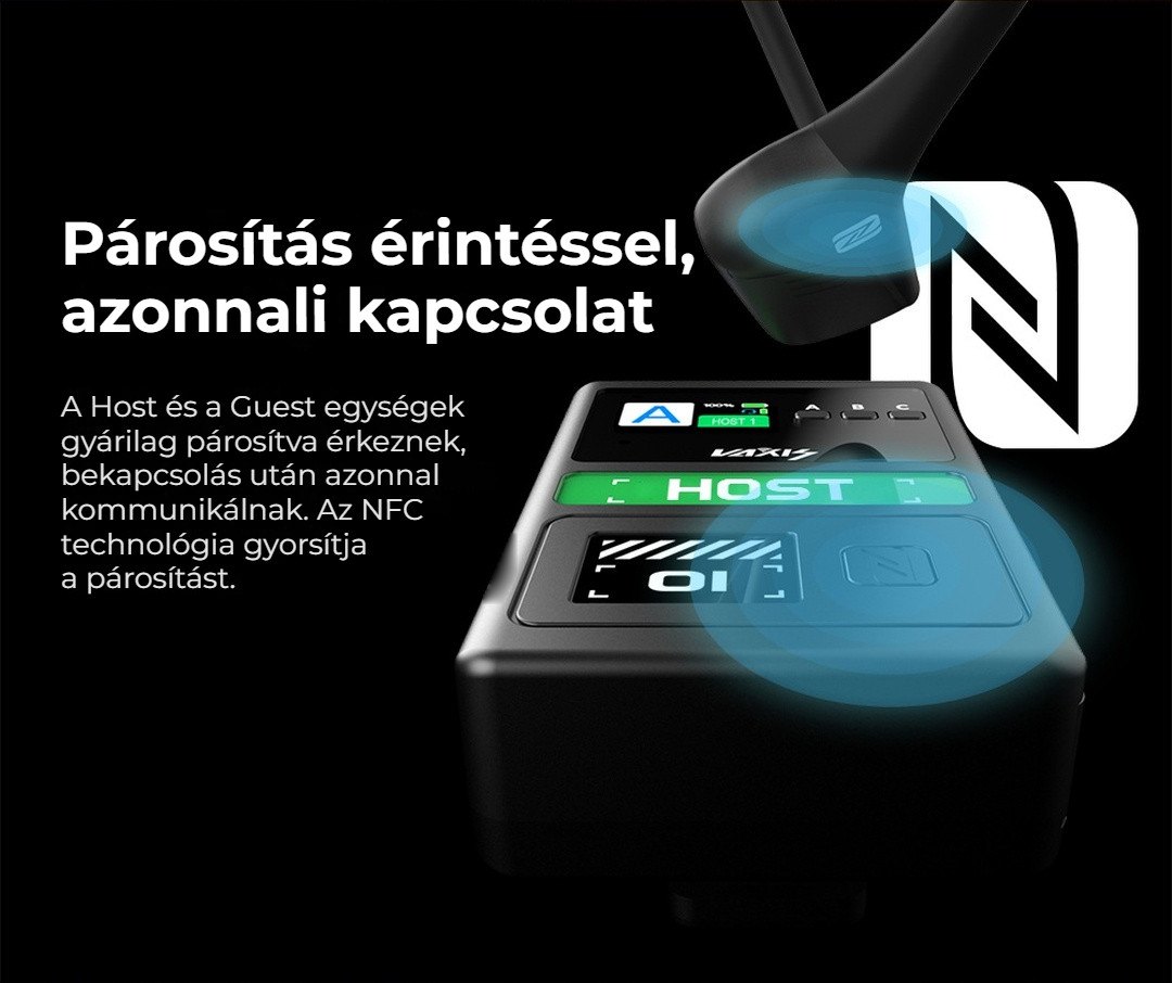 Párosítás érintéssel