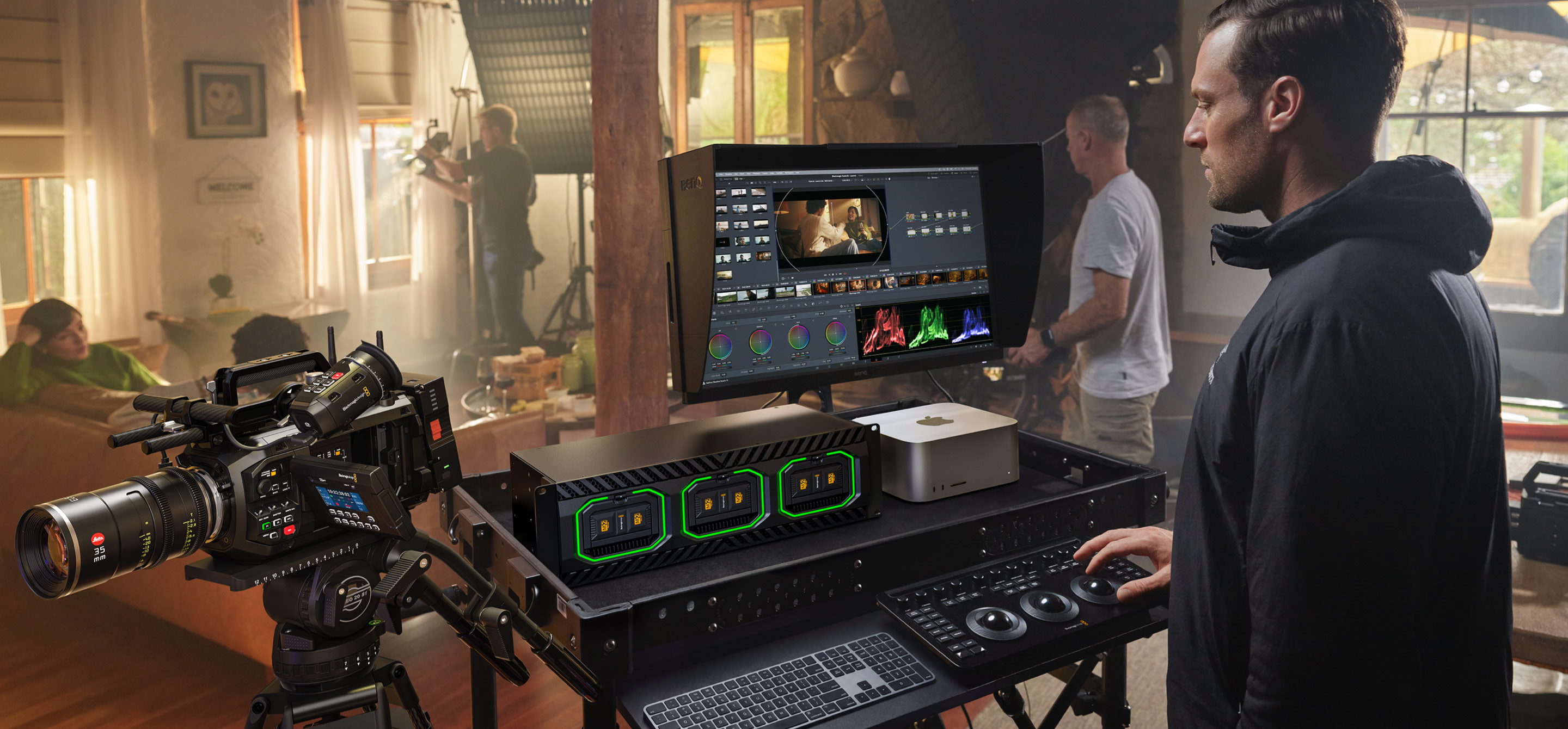 Blackmagic Media Dock munkafolyamat