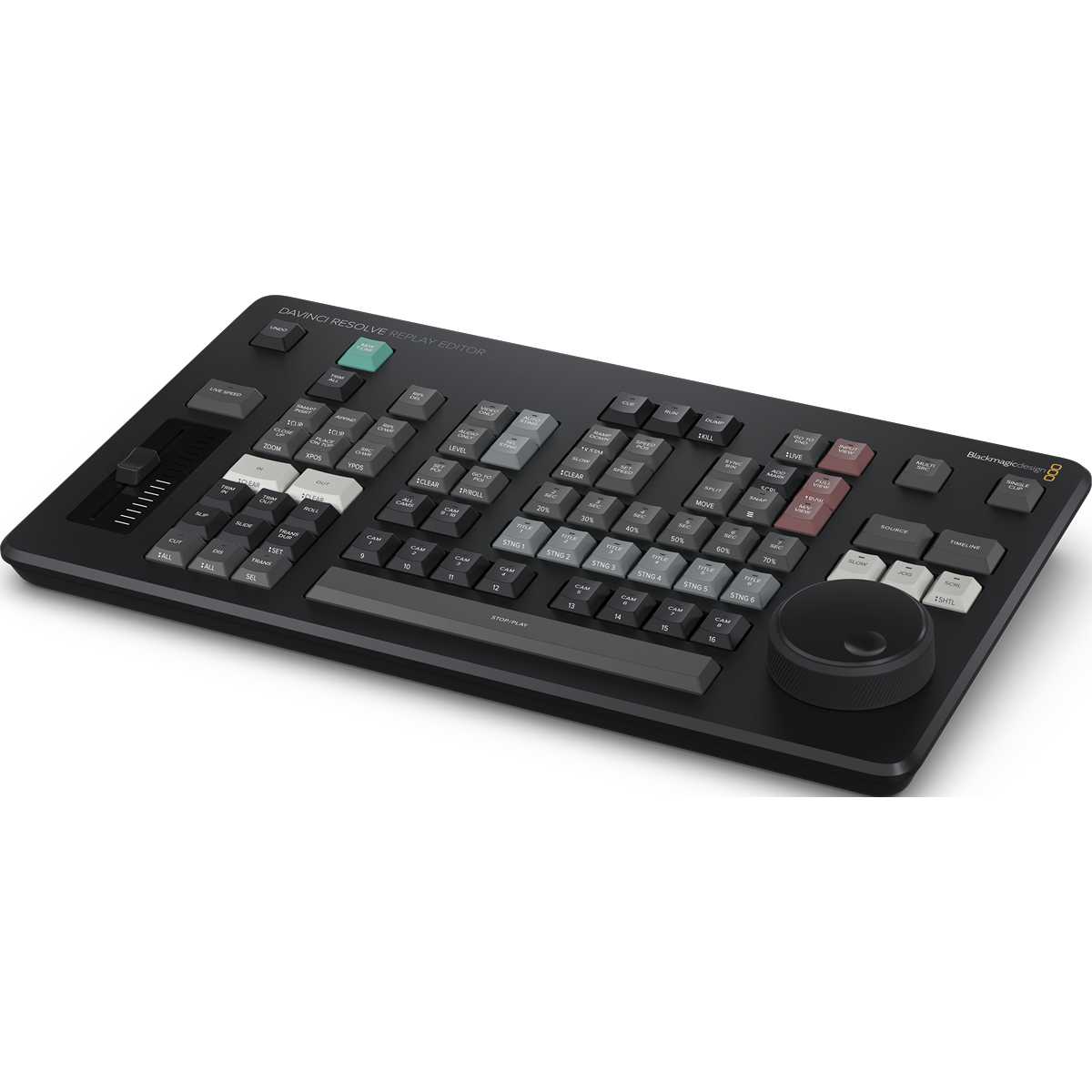 Blackmagic DaVinci Resolve Replay Editor, ferde nézet