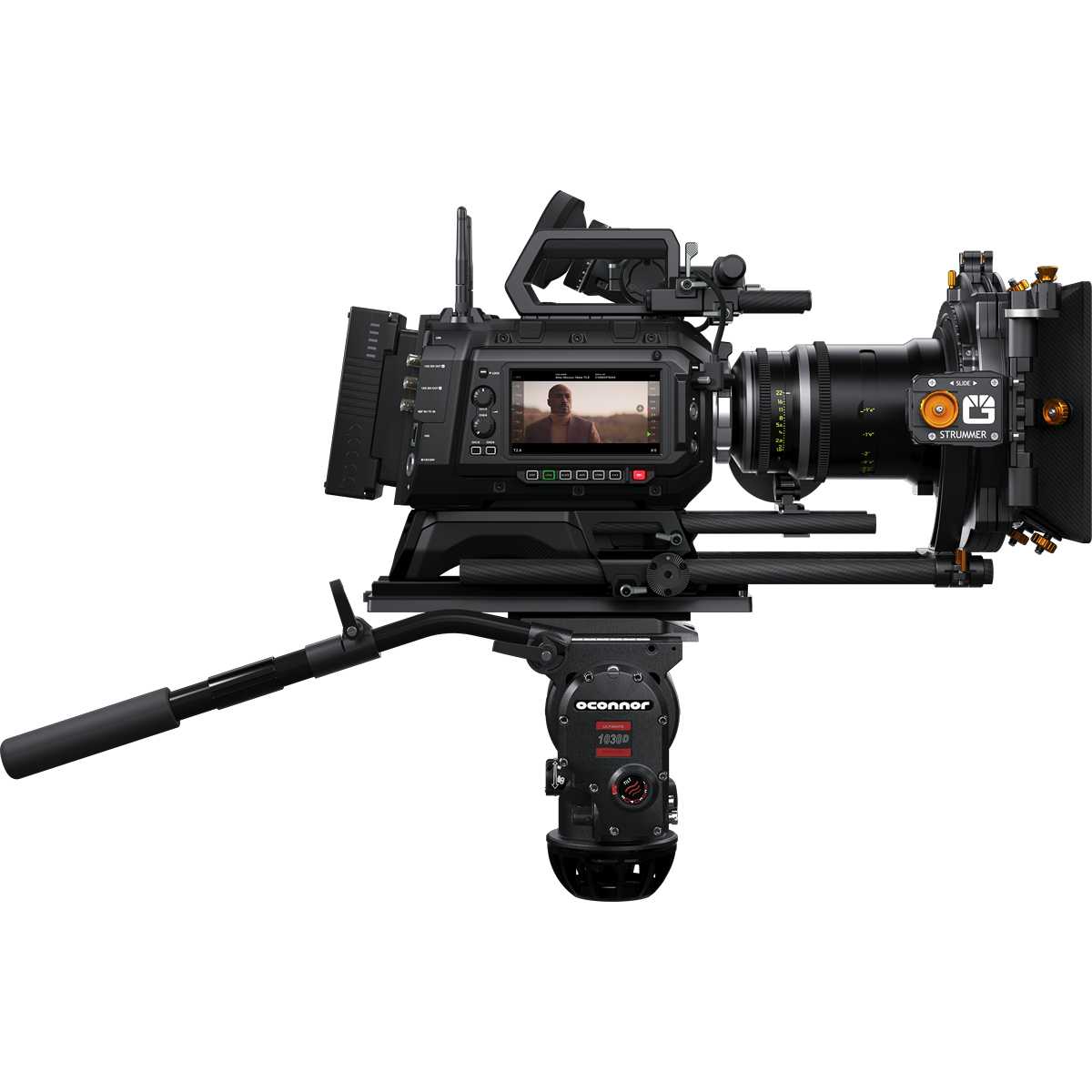 Blackmagic URSA Cine 12K LF, bal oldali nézet