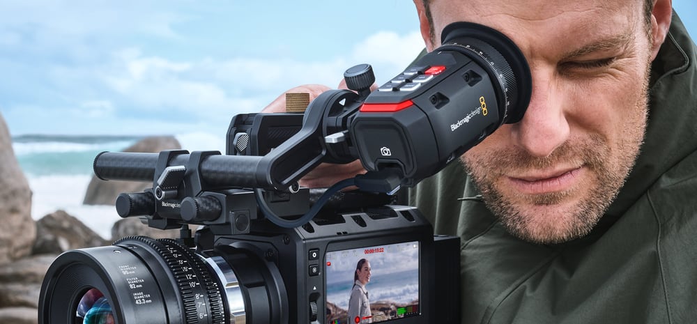 Blackmagic PYXIS 6K EF – Opcionális kereső és monitor