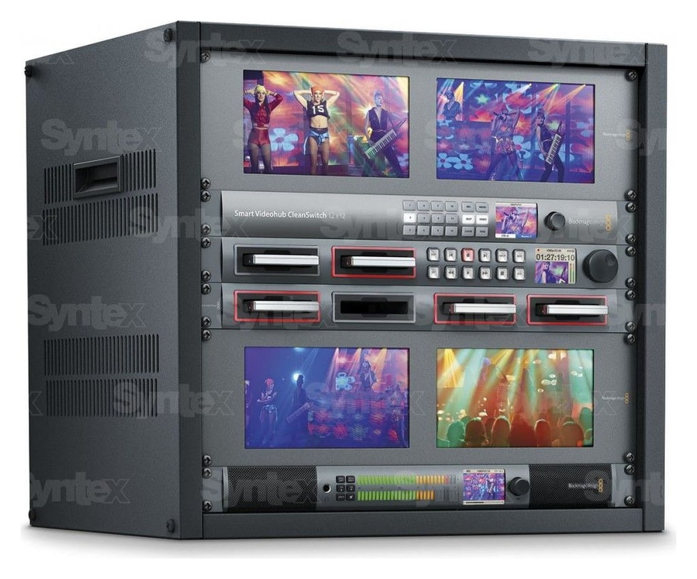 Blackmagic Smart Videohub CleanSwitch 12x12 – Bármilyen rackbe