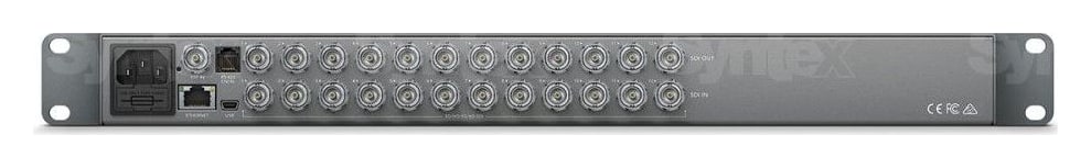Blackmagic Smart Videohub CleanSwitch 12x12 – Több formátum egyszerre