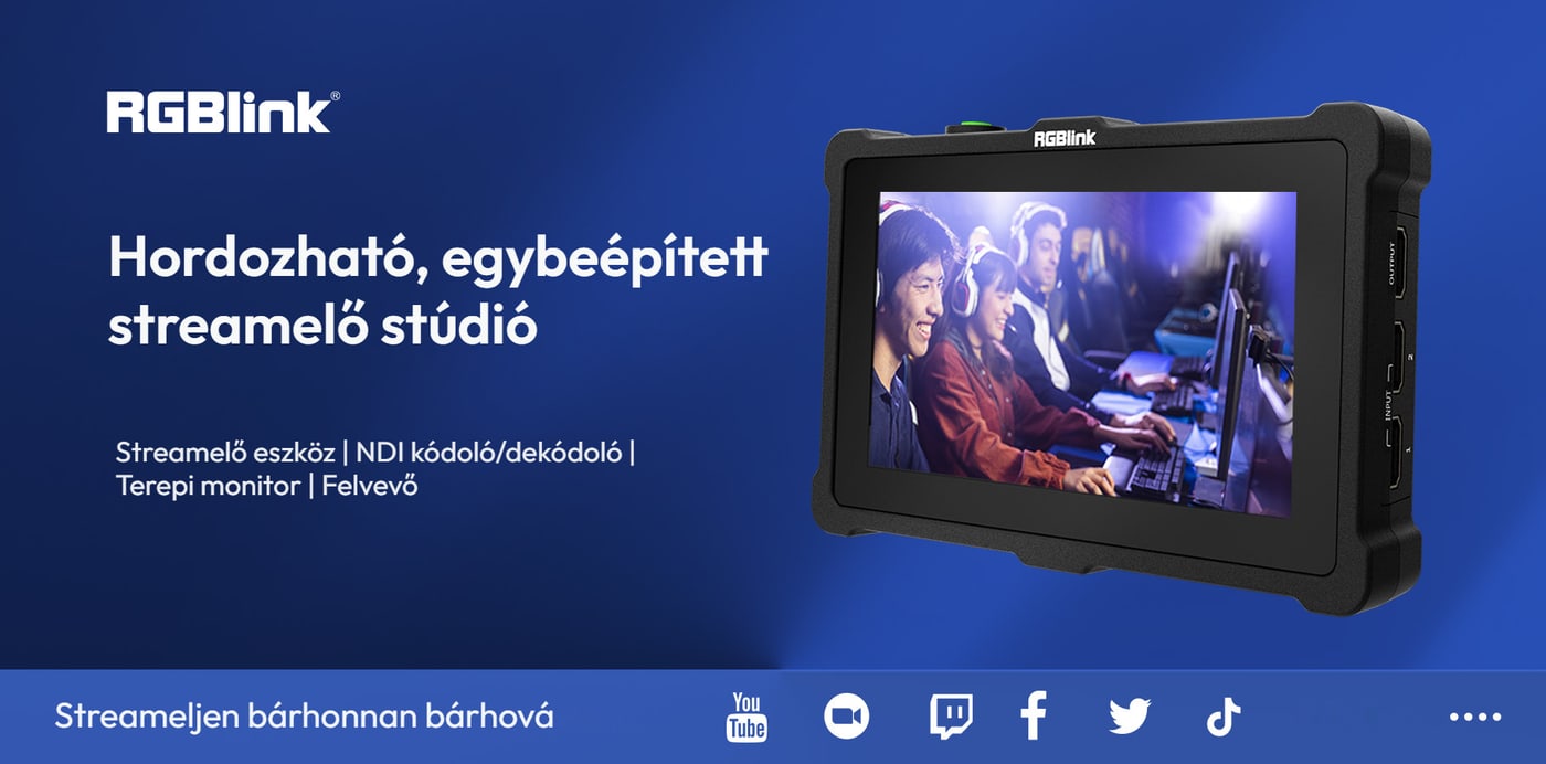 Hordozható, egybeépített stúdió