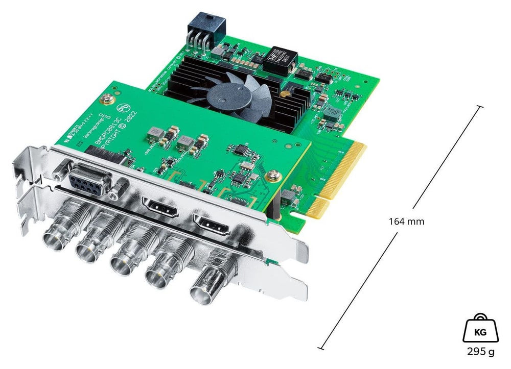 DeckLink 8K Pro G2 – Beszerelés munkaállomásba
