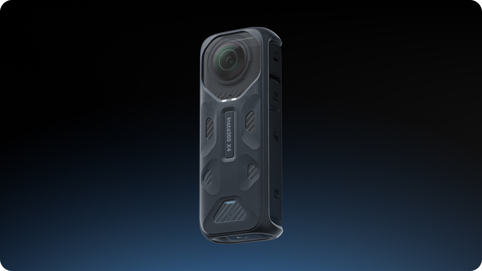 Insta360 X4 Thermo Grip Coverrel felszerelve