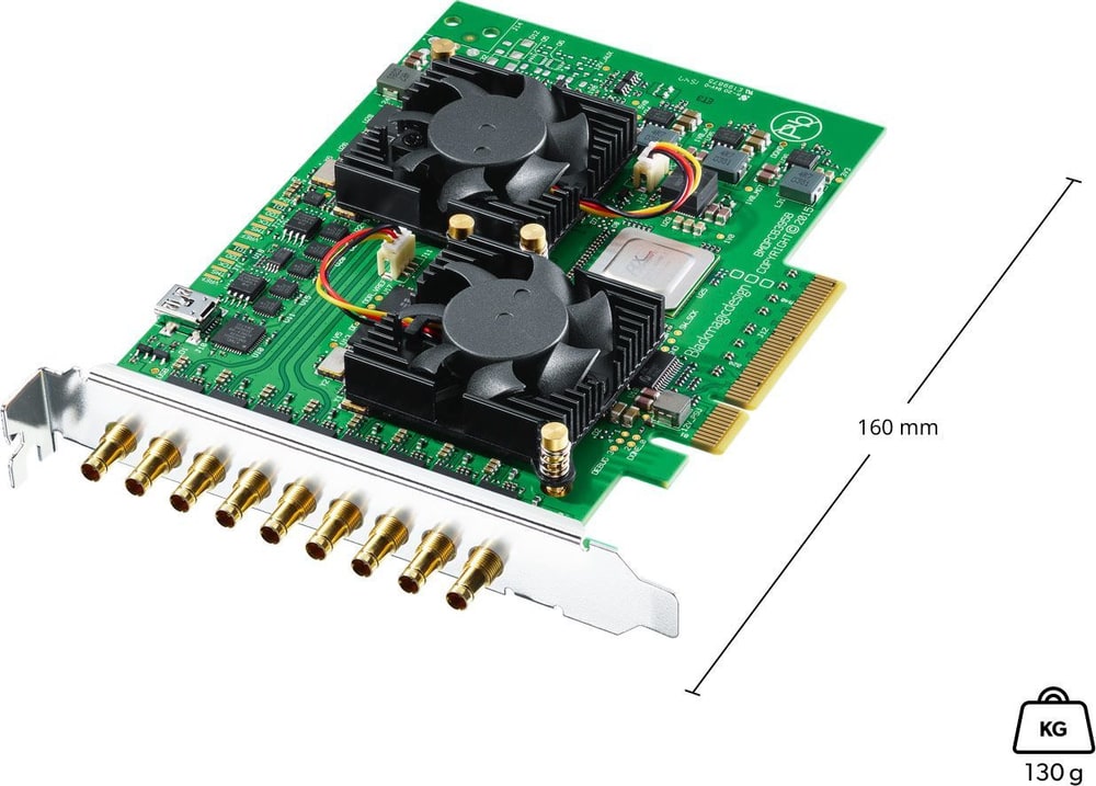 DeckLink Quad 2 – Méretek és beszerelés