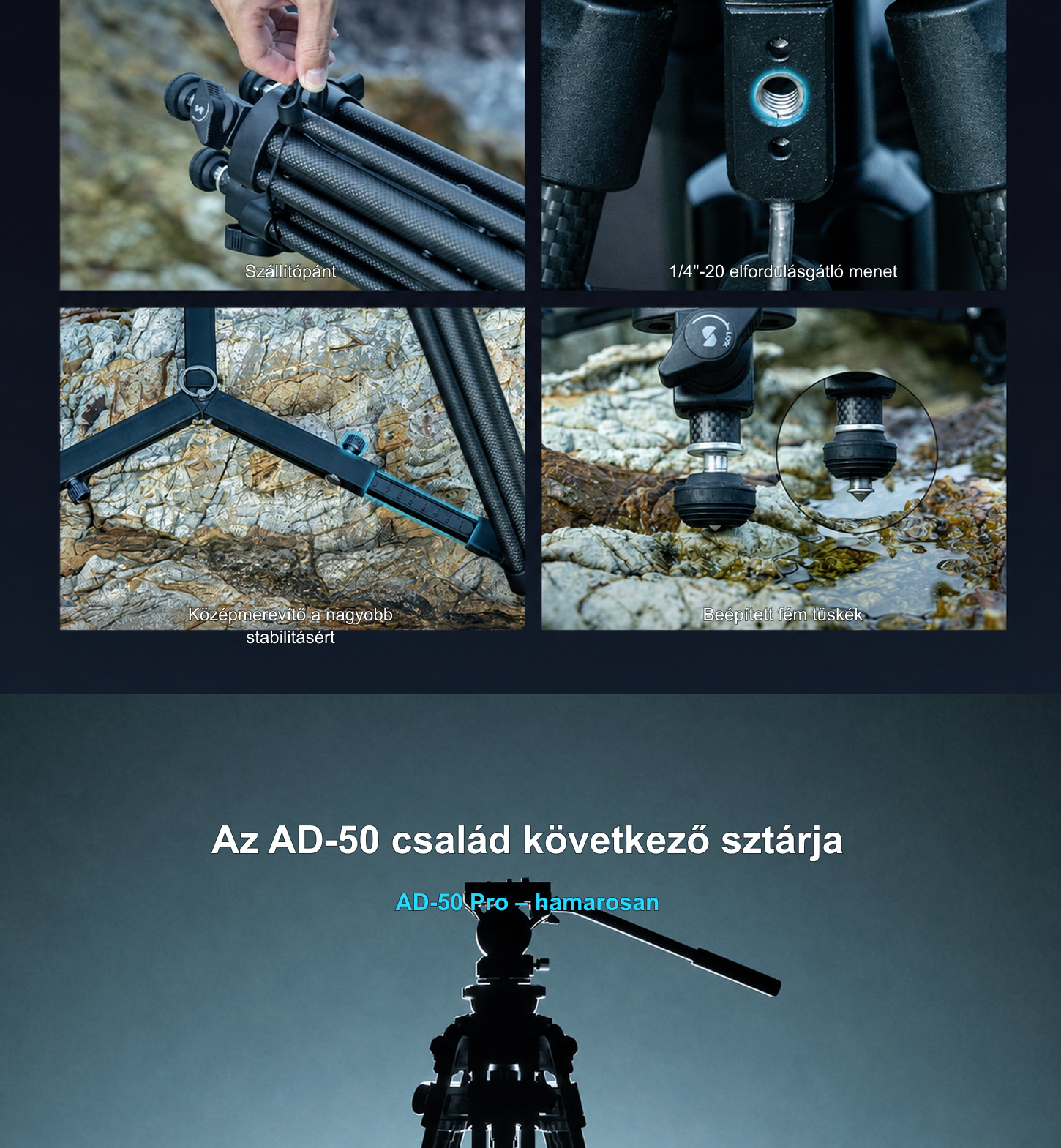 SmallRig AD-50 Lite 4684 – magyar infografika – 6/12