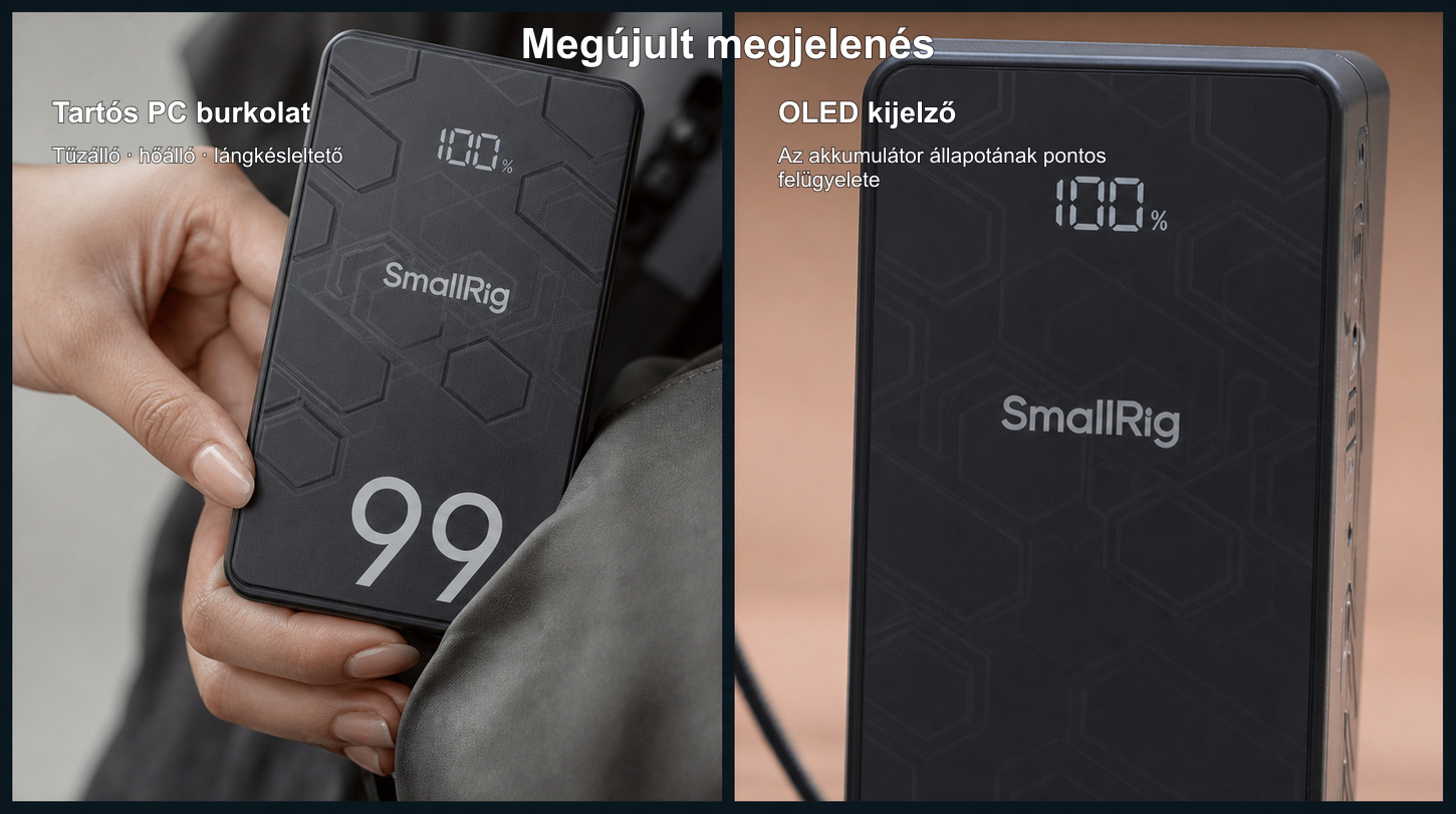 SmallRig VB99 SE lokalizált termékinfografika 8/11