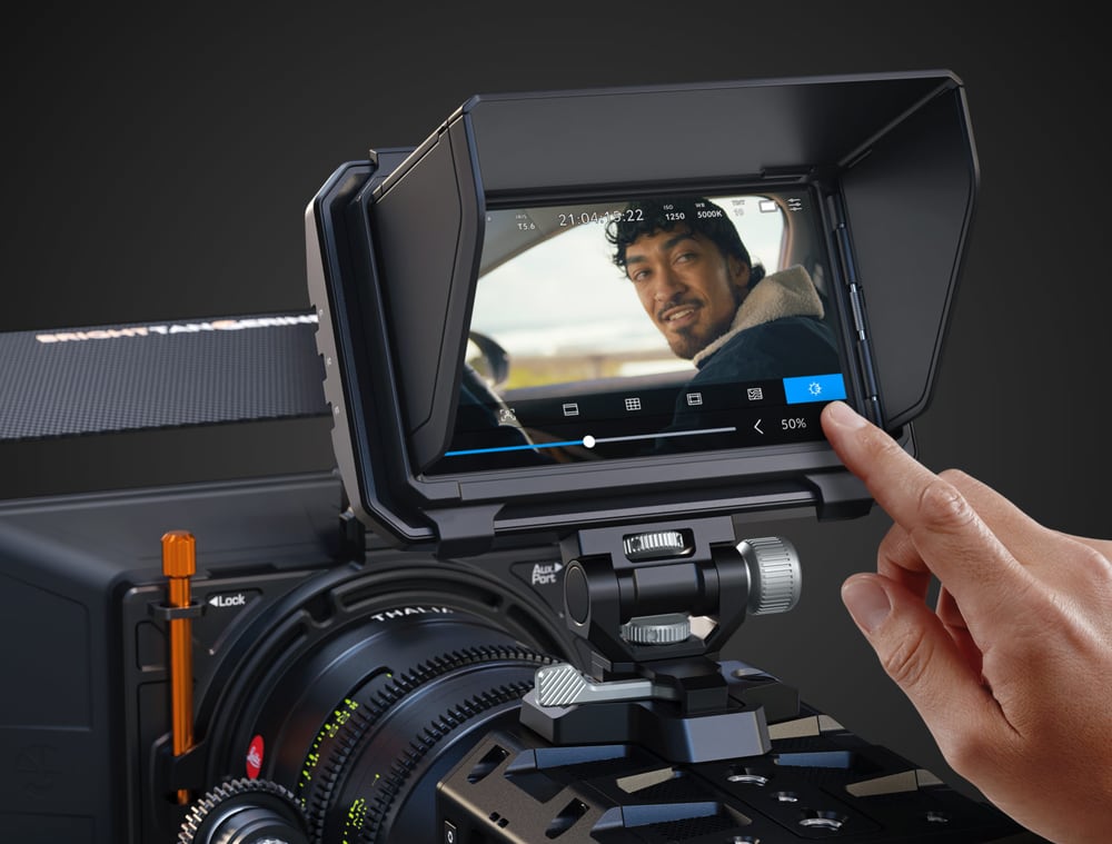 Blackmagic PYXIS Monitor EVF Kit – Kameravezérlés érintéssel