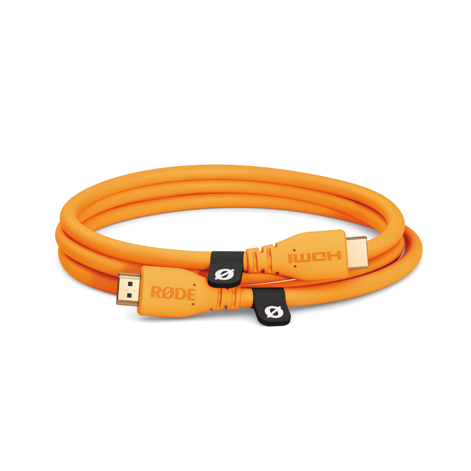 RØDE HDMI kabel 1,5 m, oranžový – celkový pohled