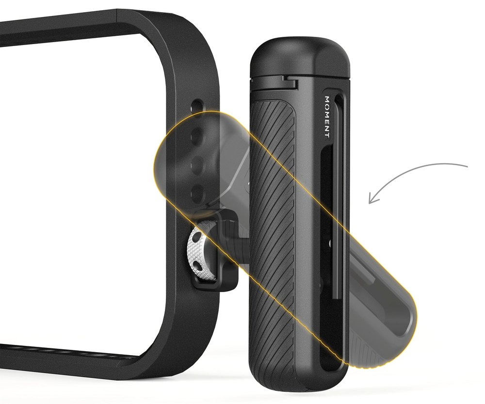 Moment Universal Mobile Grip NATO rögzítéssel és távkioldóval – 360°-ban forgatható