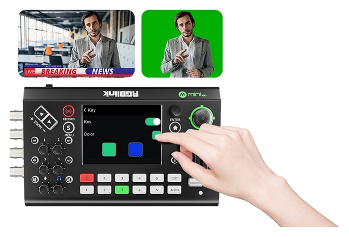 Chroma key számítógép nélkül