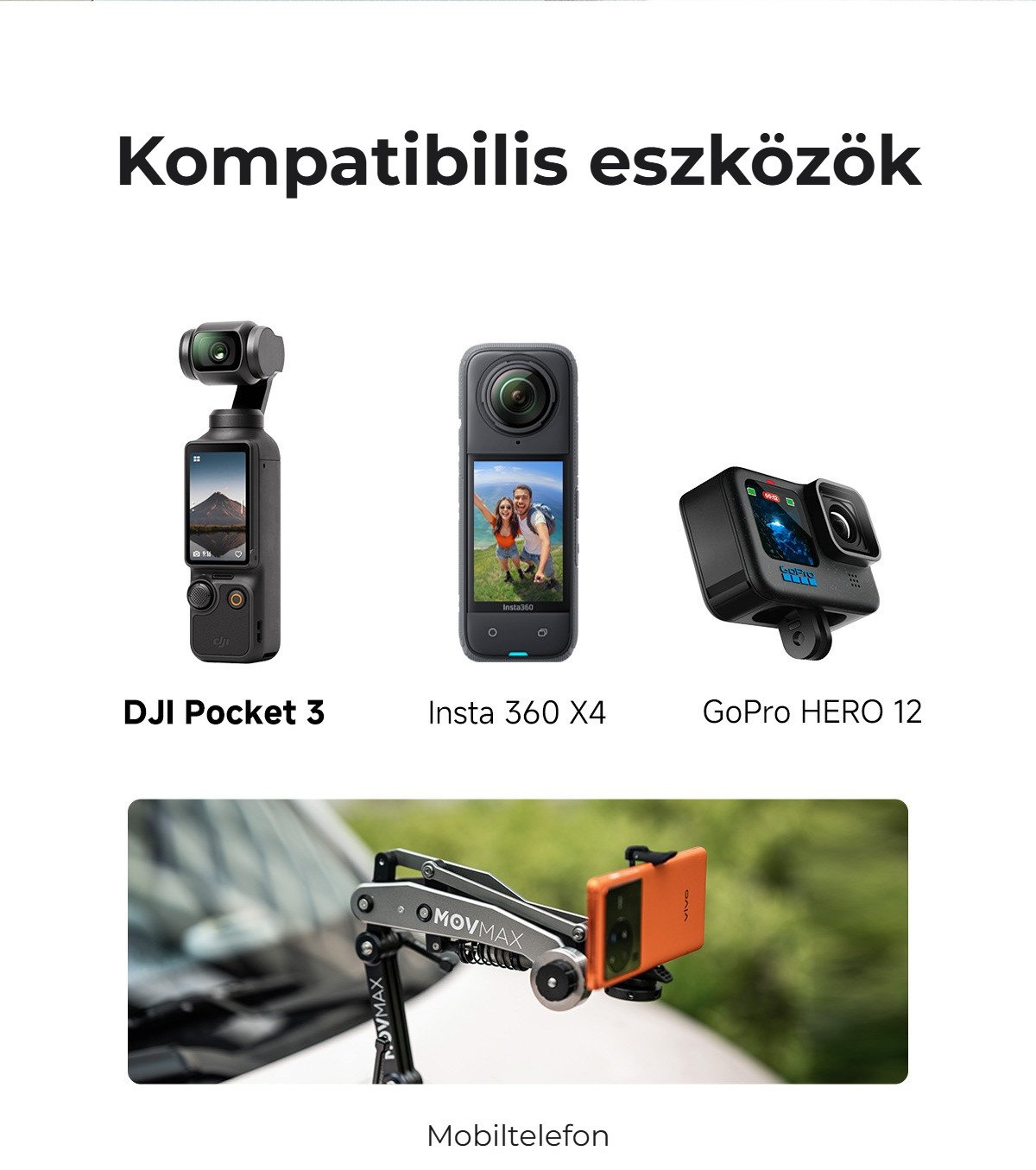 Kompatibilis eszközök