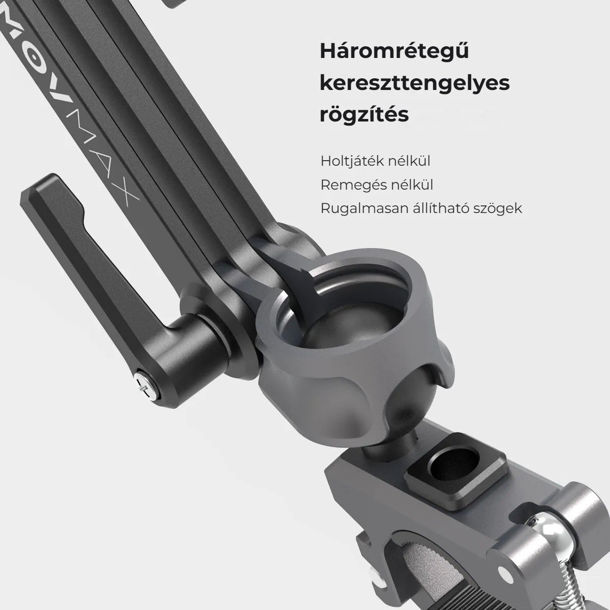 Háromrétegű kereszttengelyes rögzítés