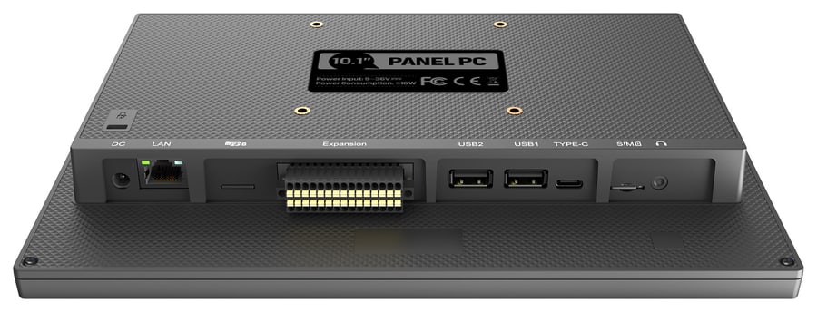 Lilliput PC-1010RL – Csatlakozók az alsó élen