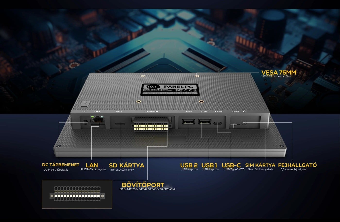 Lilliput PC-1010RL – infografika 3