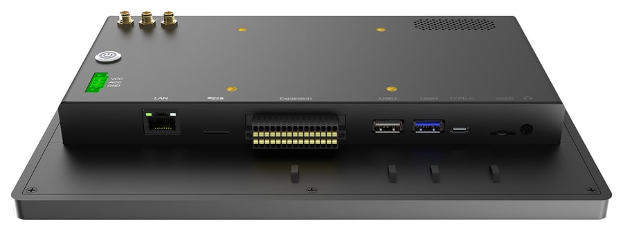 Lilliput PC-1011RL – Csatlakozók az alsó élen