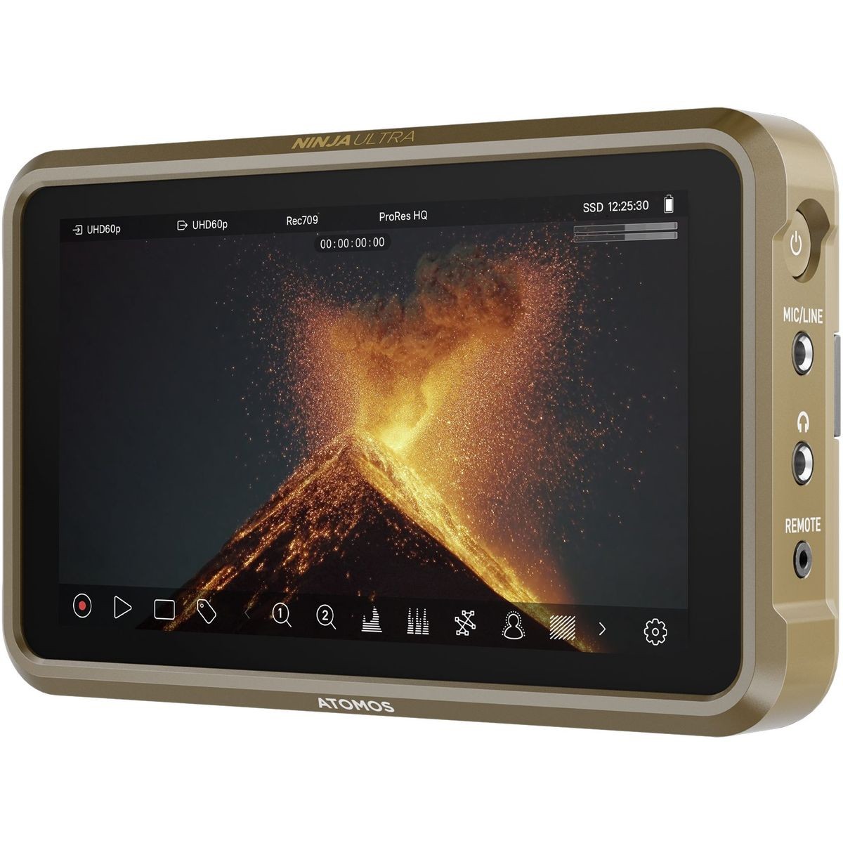 ATOMOS Ninja Ultra Pro Edition – pontos képkontroll