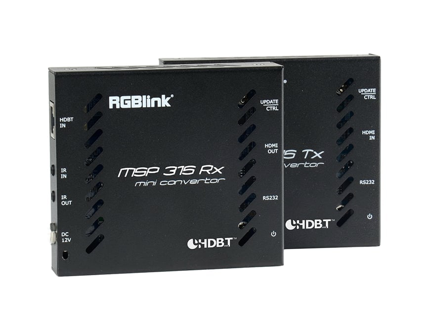 Az MSP 315-4 RX vevővel működik