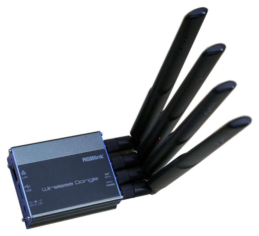 5G vezeték nélküli dongle LAN- és USB-porttal