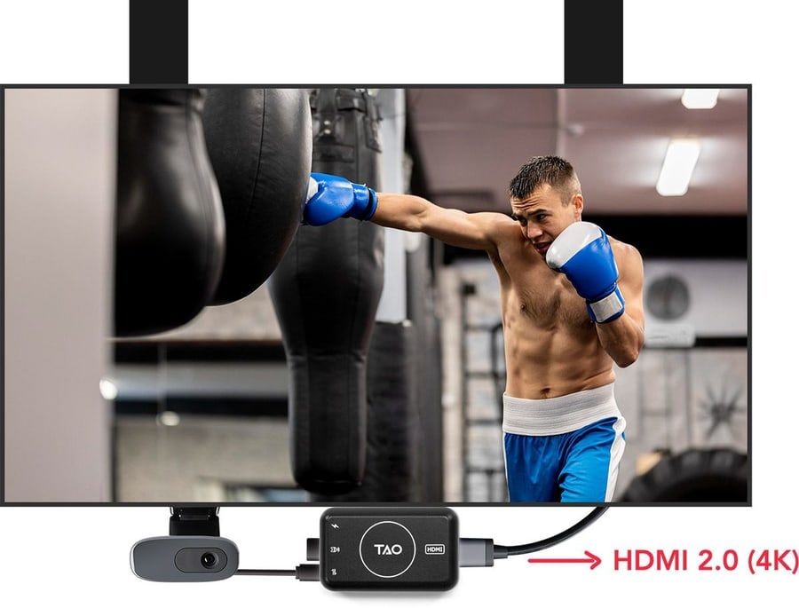 USB kamera egyenesen HDMI kijelzőn