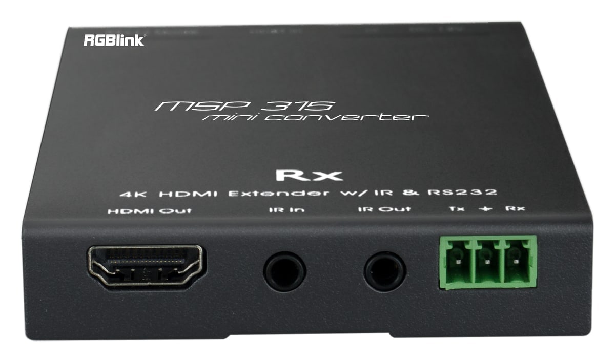 Vevő: HDMI, IR és RS-232