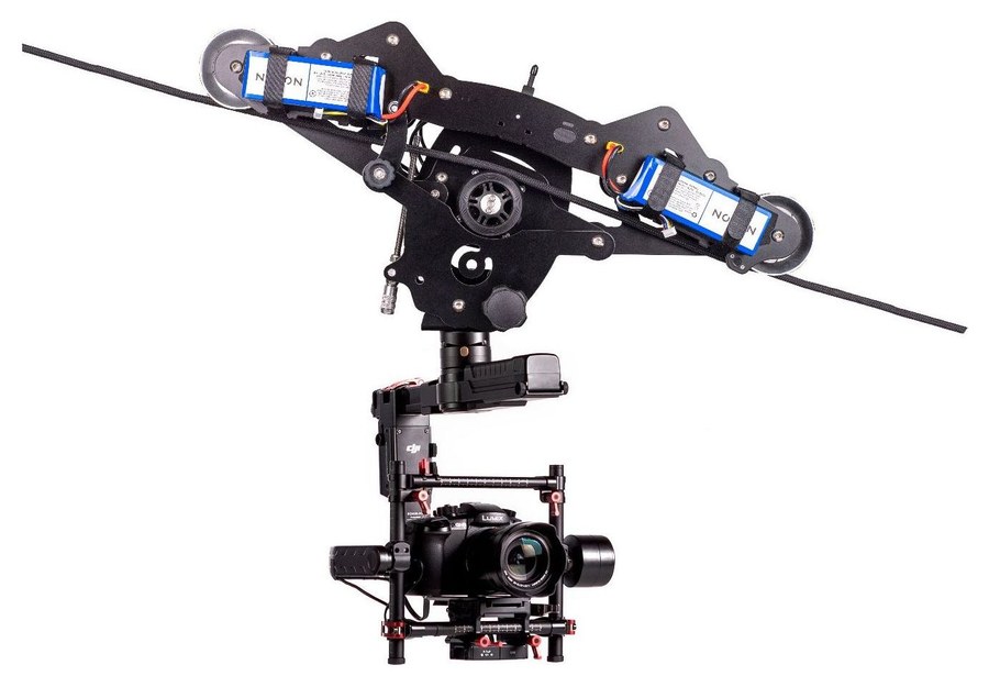 Noxon High-Speed Cablecam – Munka lejtőn