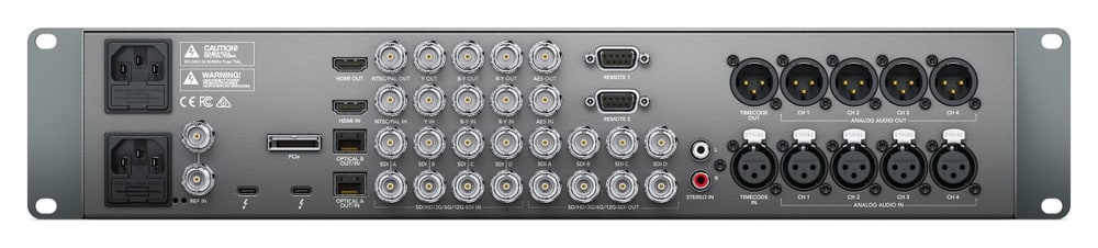 Blackmagic Design UltraStudio 4K Extreme 3 – Csatlakozók kompromisszumok nélkül