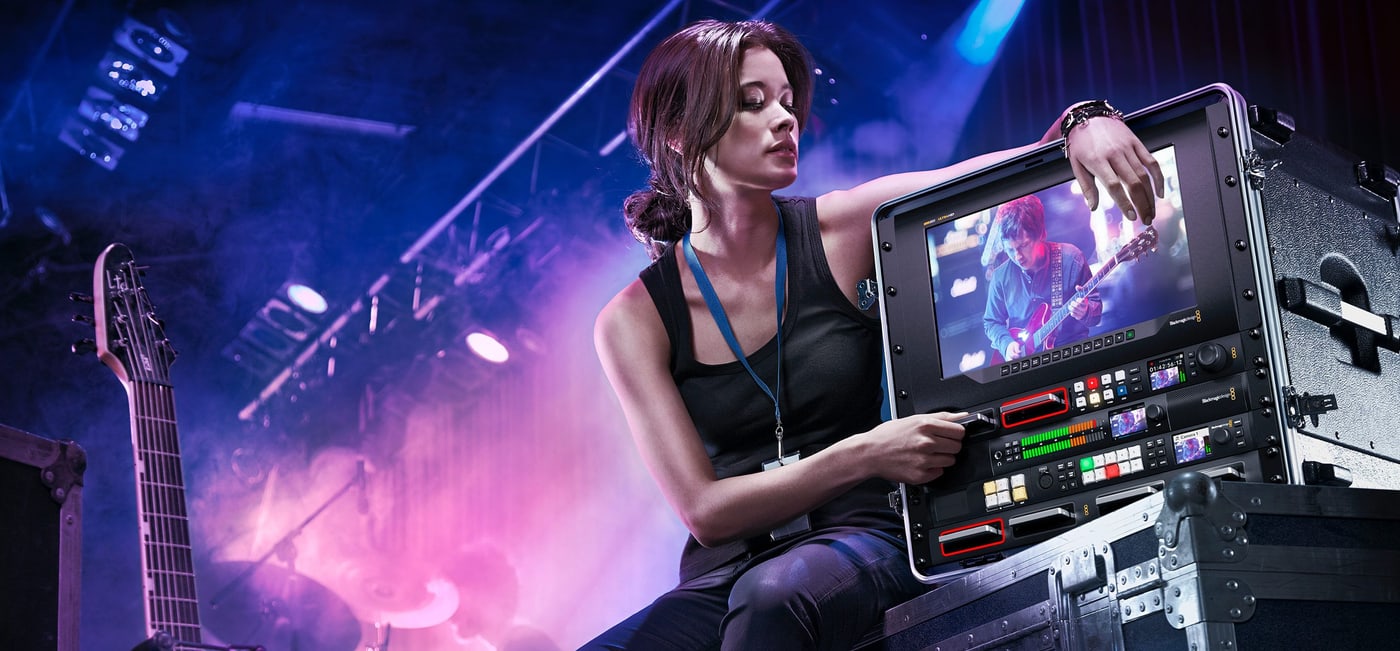 Blackmagic Videohub Mini 4x2 12G – Fejlett 12G-SDI SD, HD és Ultra HD jelekhez