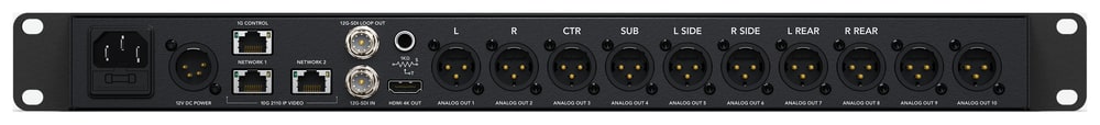 Blackmagic 2110 IP SDI to HDMI 12G-10 – Hibrid SDI és IP infrastruktúra