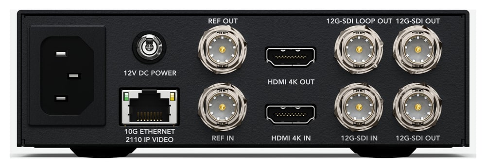 Blackmagic 2110 IP UpDownCross 12G – Kompromisszummentes átalakítás élő láncban