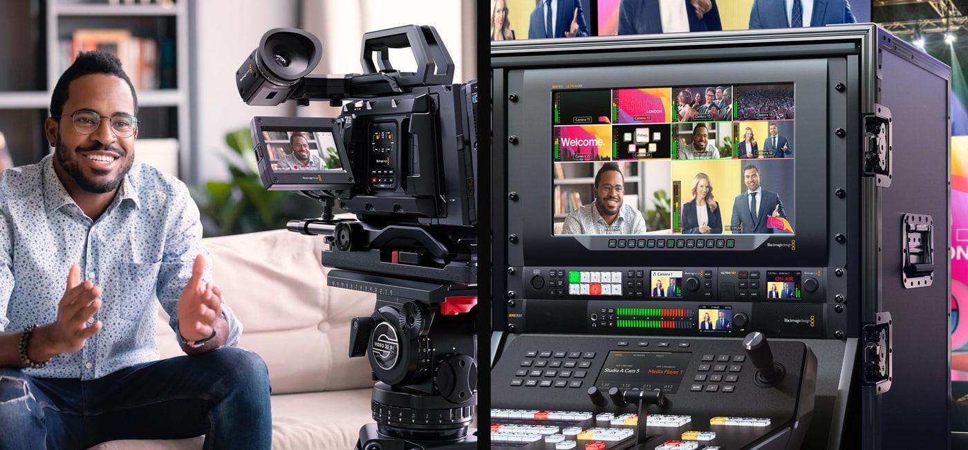 Blackmagic Streaming Encoder 4K – Műsorszórási kapcsolat a dekóderrel