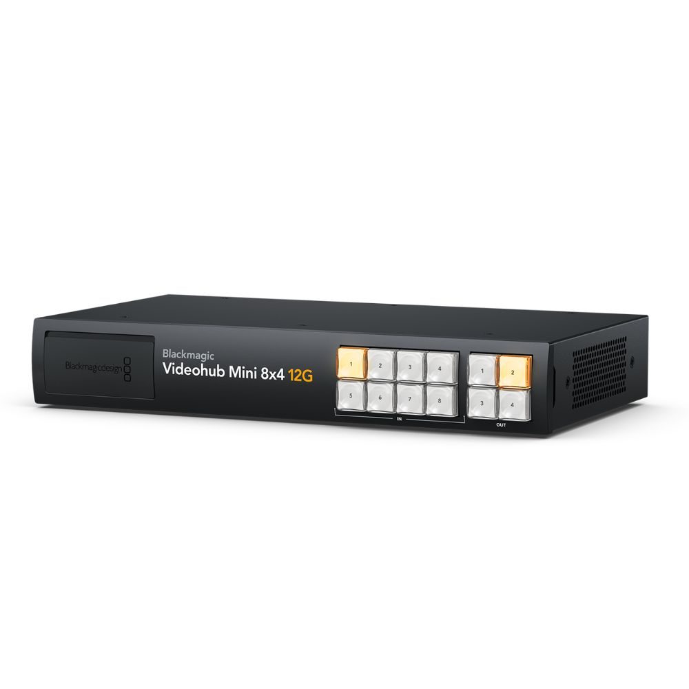 Blackmagic Videohub Mini 8x4 12G