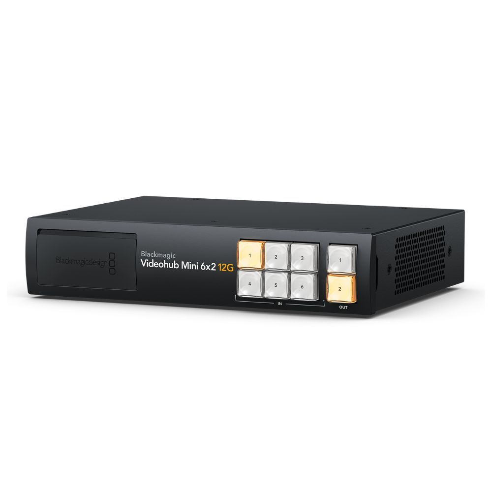 Blackmagic Videohub Mini 6x2 12G