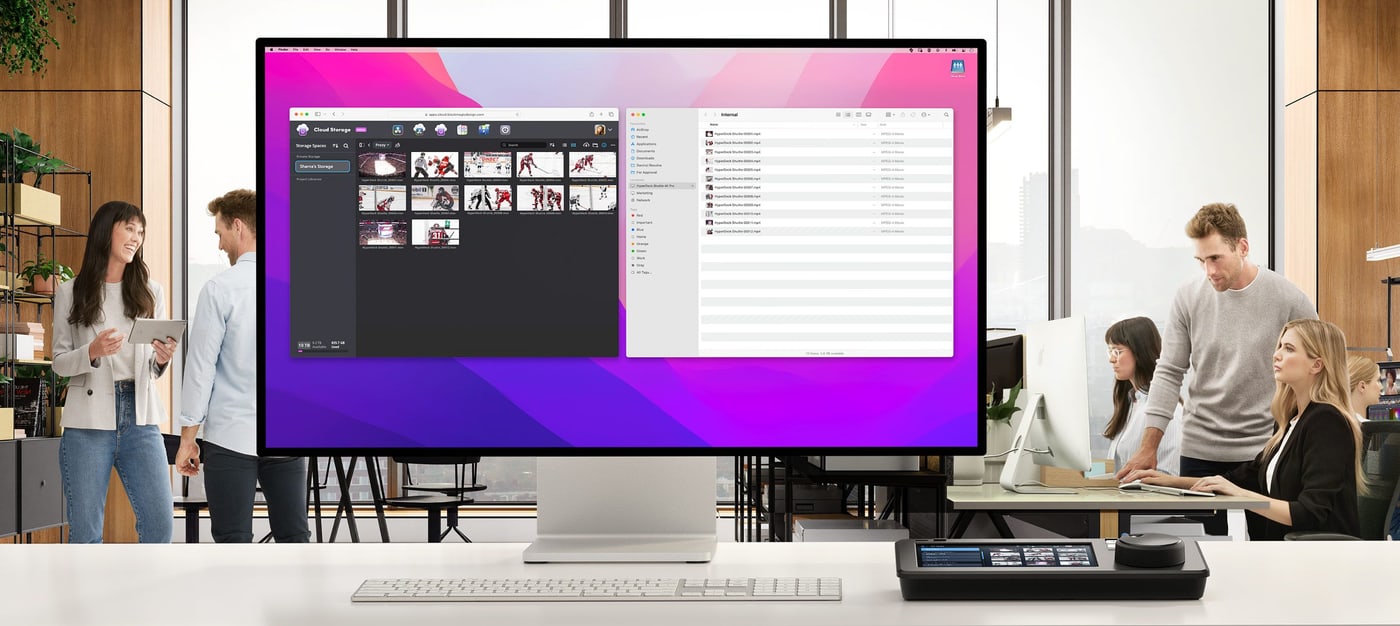HyperDeck Shuttle 4K Pro 2TB – Blackmagic Cloud és proxyfájlok