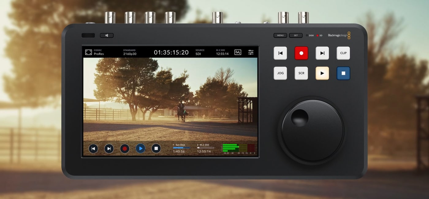 HyperDeck Shuttle 4K Pro 2TB – HDR és széles színtér