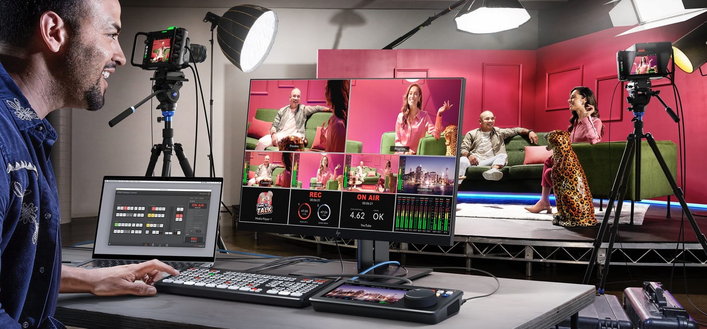 HyperDeck Shuttle 4K Pro 2TB – Mastering rögzítő és kliplejátszó