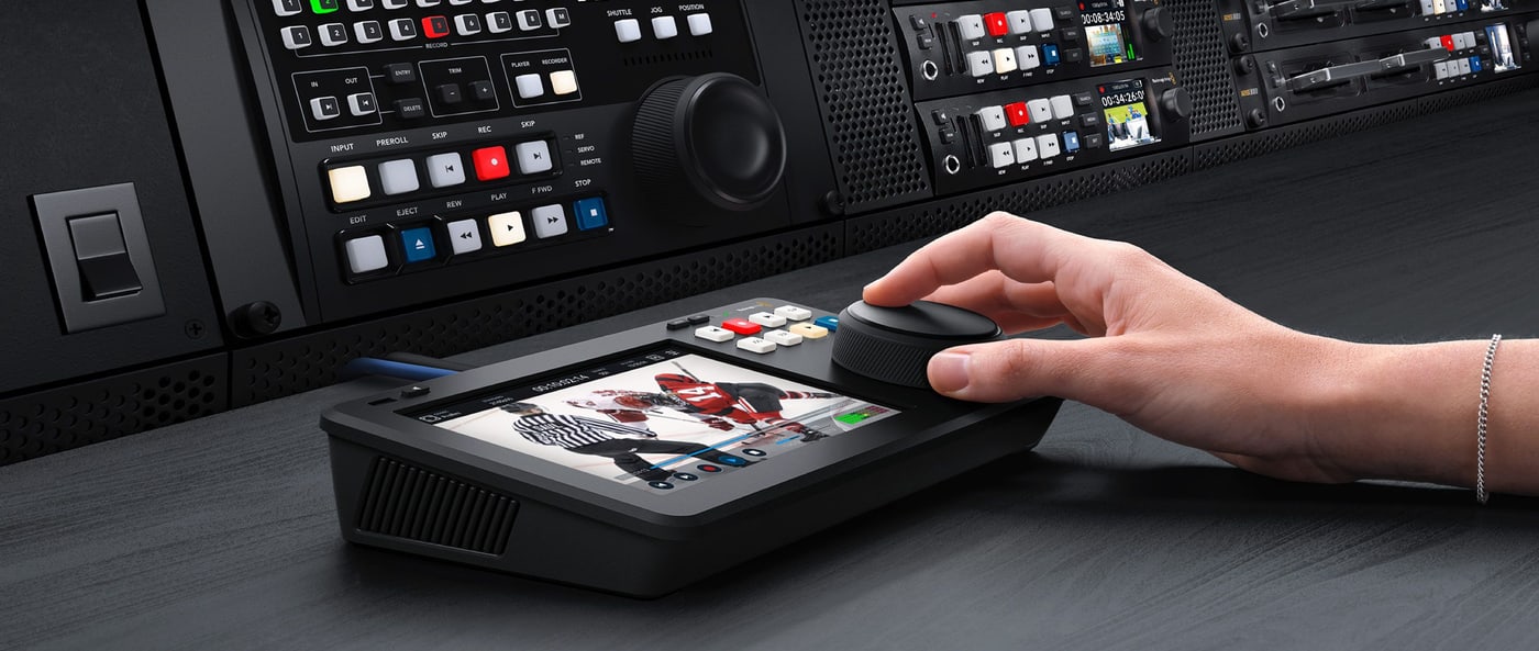 HyperDeck Shuttle 4K Pro 2TB – RS-422 és 10G Ethernet