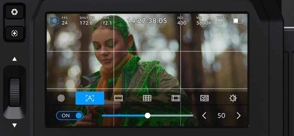 Blackmagic PYXIS 12K (L-Mount) – Nagy 4″-os érintőkijelző