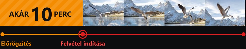 Blackmagic PYXIS 12K (L-Mount) – Előrögzítés akár 10 percig