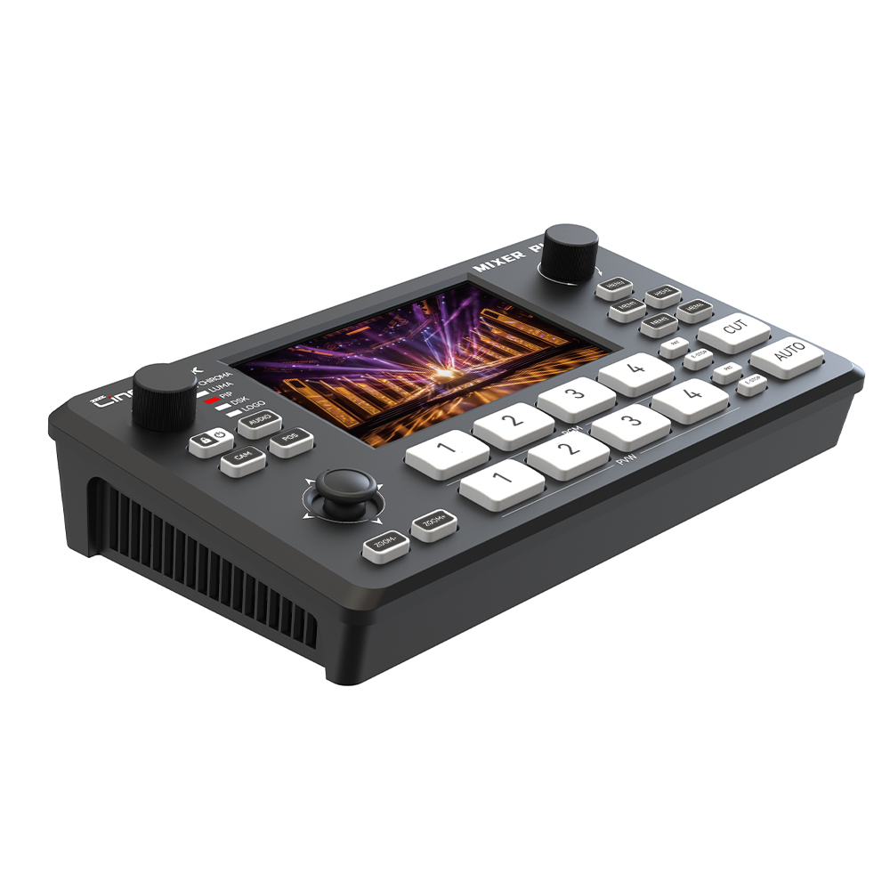 CineTreak Mixer Plus – kezelőpanel