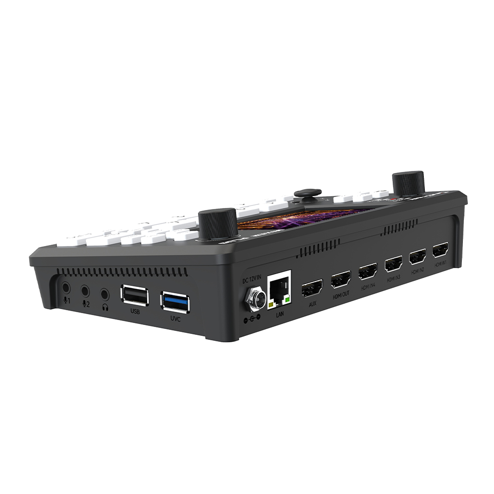 CineTreak Mixer Plus – csatlakozók áttekintése